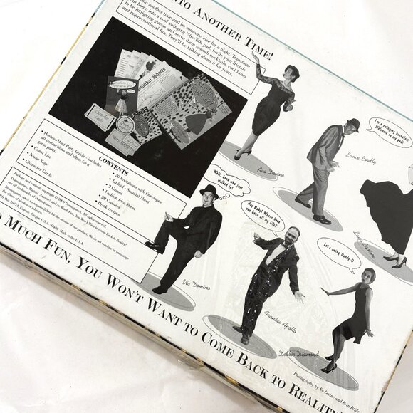 " Martini Anyone " Adult Retro Improv Party Game " Vintage 2000 NWT - Picture 11 of 12